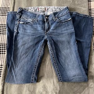 Womens Ariat low rise bootcut jeans size 31L